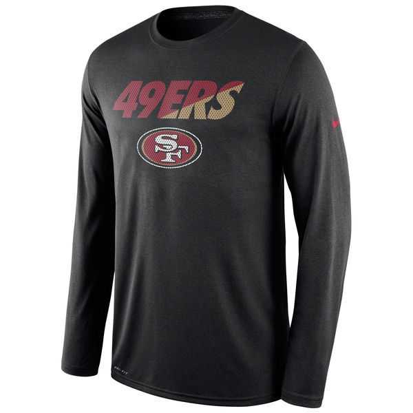 San Francisco 49ers Nike Black Legend Staff Practice Long Sleeves Performance WEM T-Shirt,We sell and wholesale San Francisco 49ers Nike Black Legend Staff Practice Long Sleeves Performance WEM T-Shirt on line form chian!